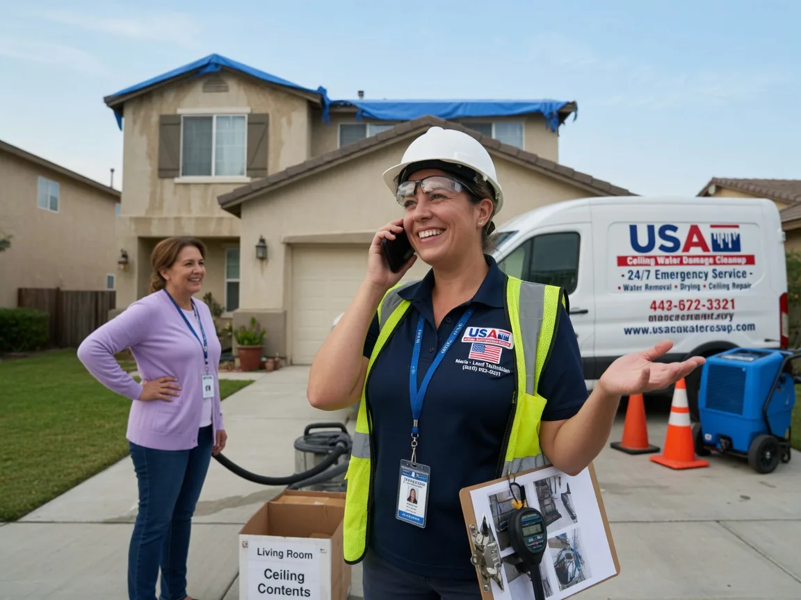 Ceiling Water Damage Restoration South Point, OH FAQs